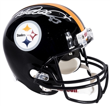 Heath Miller Signed & "83" Inscribed Pittsburgh Steelers Replica Helmet (JSA)